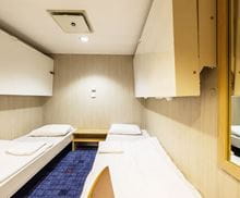 4 berth cabin without a window